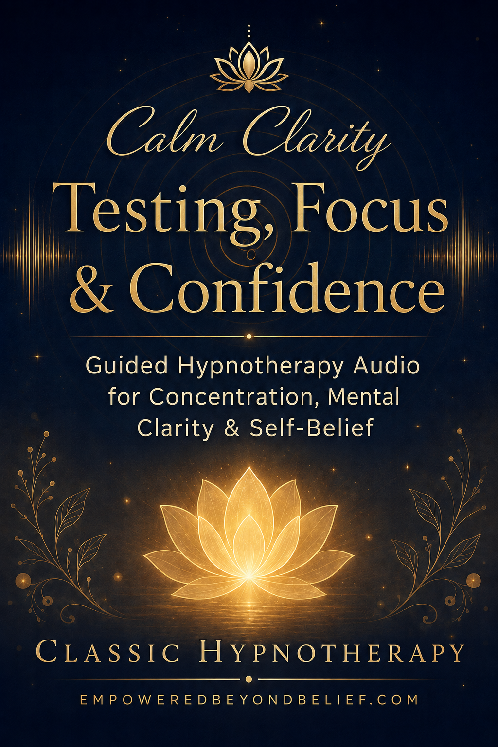 Testing focus for anxiety