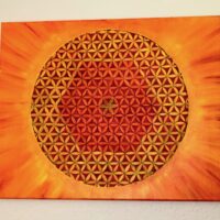 Flower of Life Sunburst