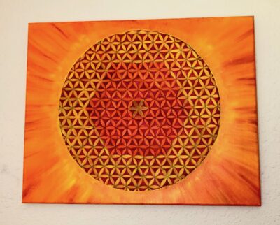 Flower of Life Sunburst