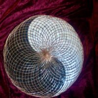 Vortex of Creation – Copper Torus Sacred Geometry Art on Canvas