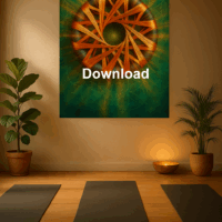 Rodin Coil Torus Digital Art Print | 8x10 Instant Download