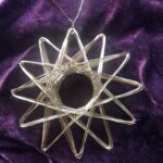 Large Copper Star Vortex Coil - 18 Gauge