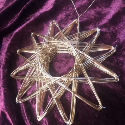 Large Copper Star Coil - Amplifier & Frequency Harmonizer 18 Gauge Wire