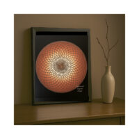 Sacred Geometry Torus Art Print | Copper Art Mandala (8x10, 16x20 jpg Digital Download)