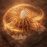Copper Vortex Coil with Star Center