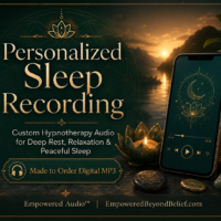 Personalized Sleep Hypnotherapy Recording | Custom Deep Sleep Hypnosis MP3