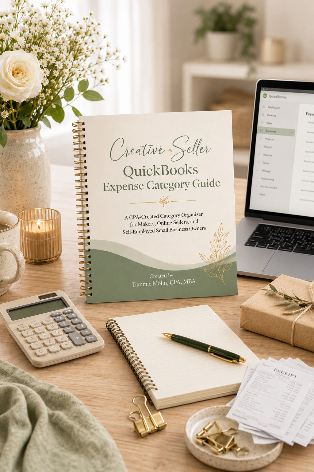 Creative Seller QuickBooks Expense Category Guide
