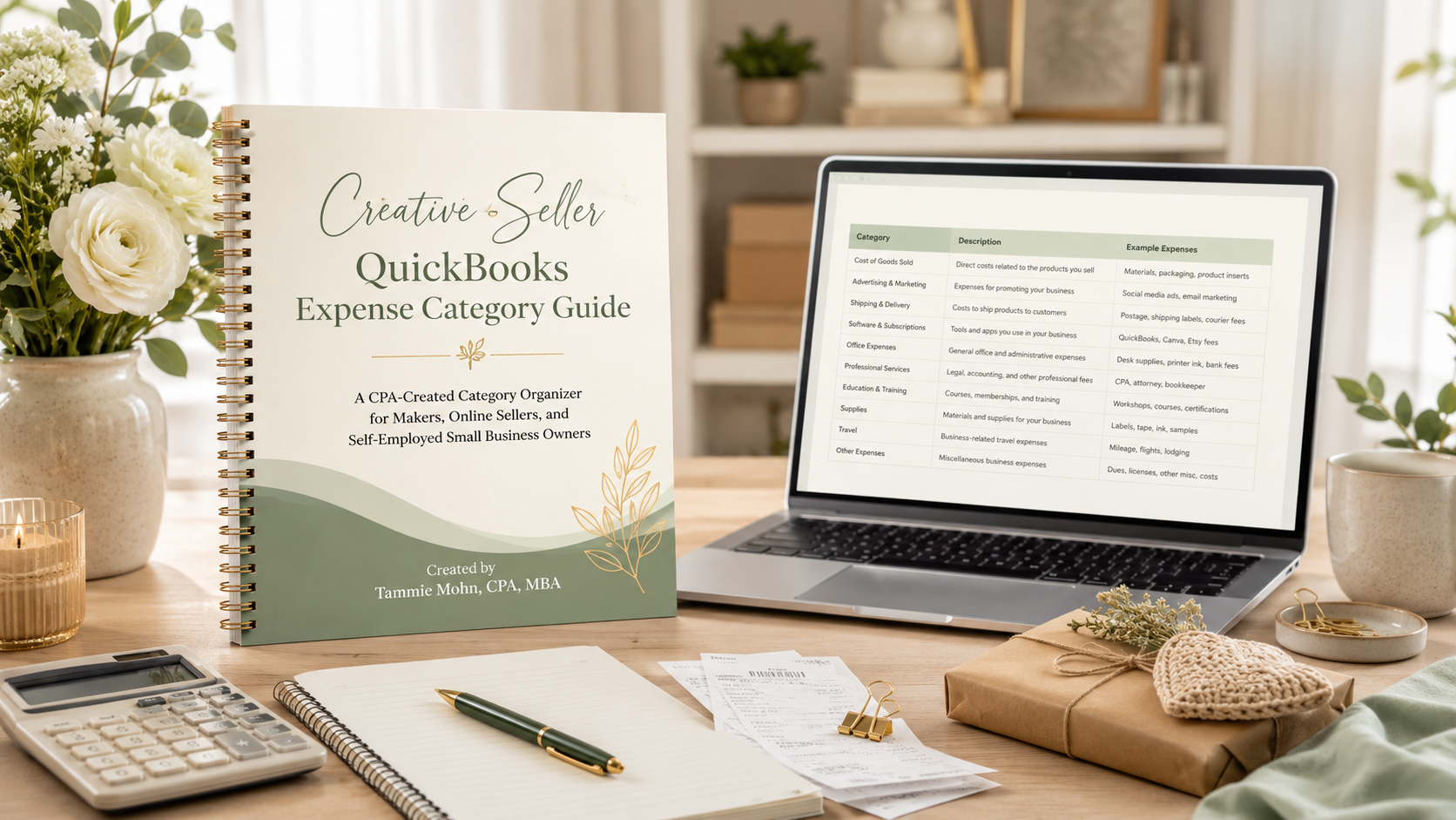 Creative Seller QuickBooks Expense Category Guide - Image 6