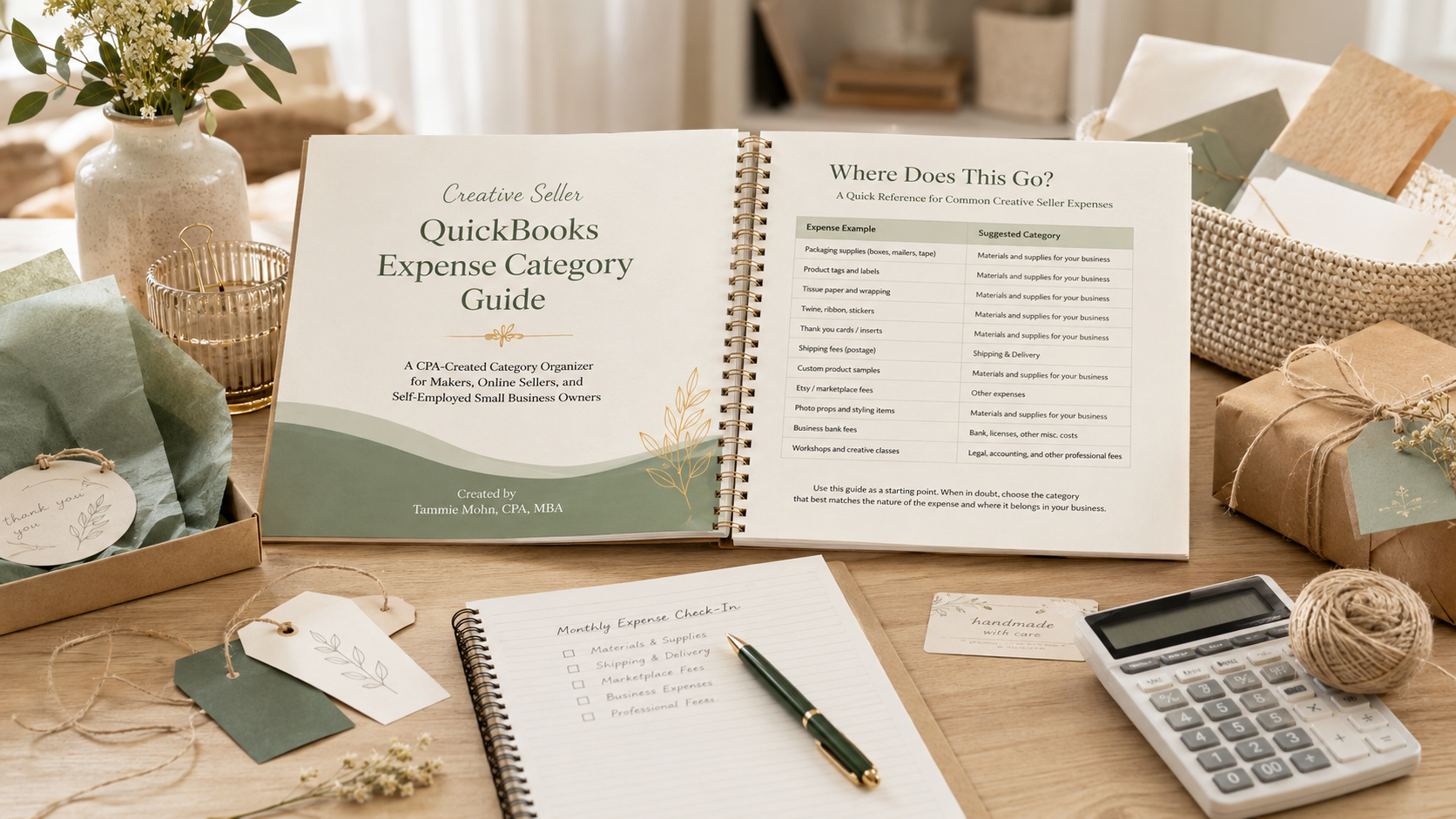 Creative Seller QuickBooks Expense Category Guide - Image 7