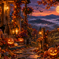 Animated Halloween Pumpkin Greeting Card | Pumpkin GIF & MP4
