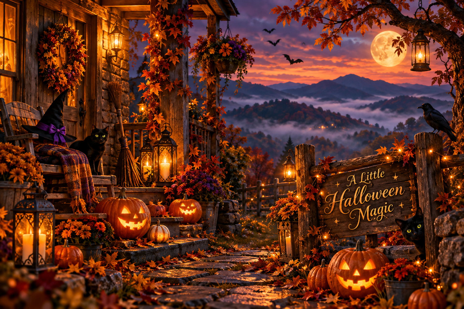 Animated Halloween Pumpkin Greeting Card | Pumpkin GIF & MP4
